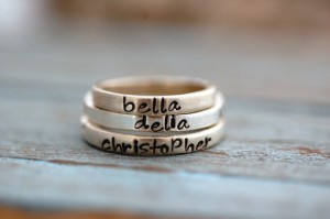 stacking-ring-fancy-font-2 Something About Silver Stacking Ring