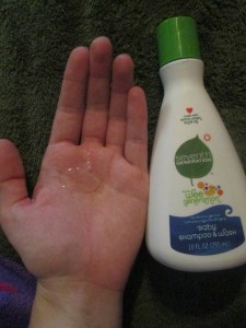 Seventh generation shampoo & wash
