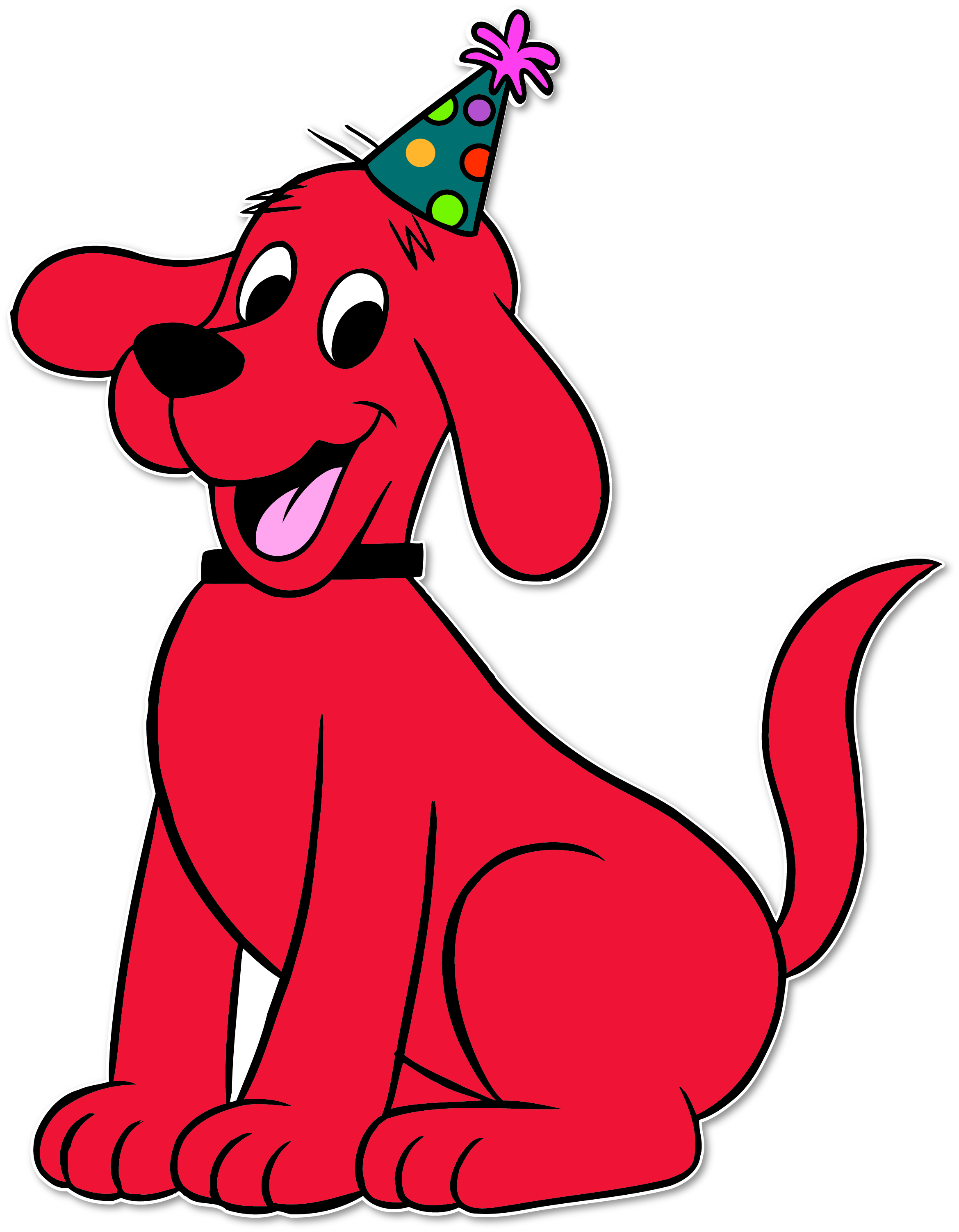 clip art clifford big red dog - photo #17