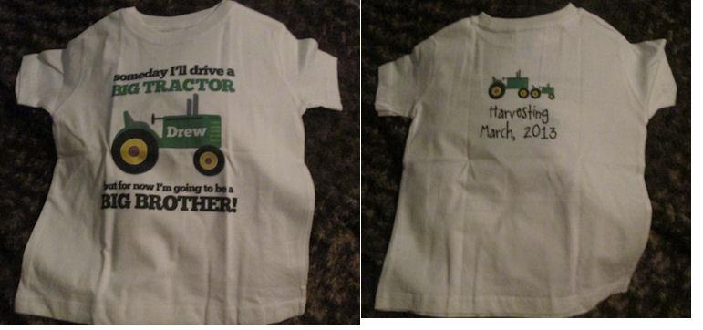 zoey's attic tractor shirt