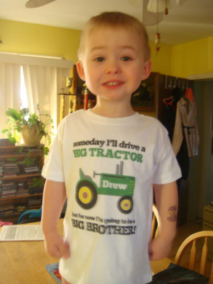 zoey's personalized gifts tractor shirt