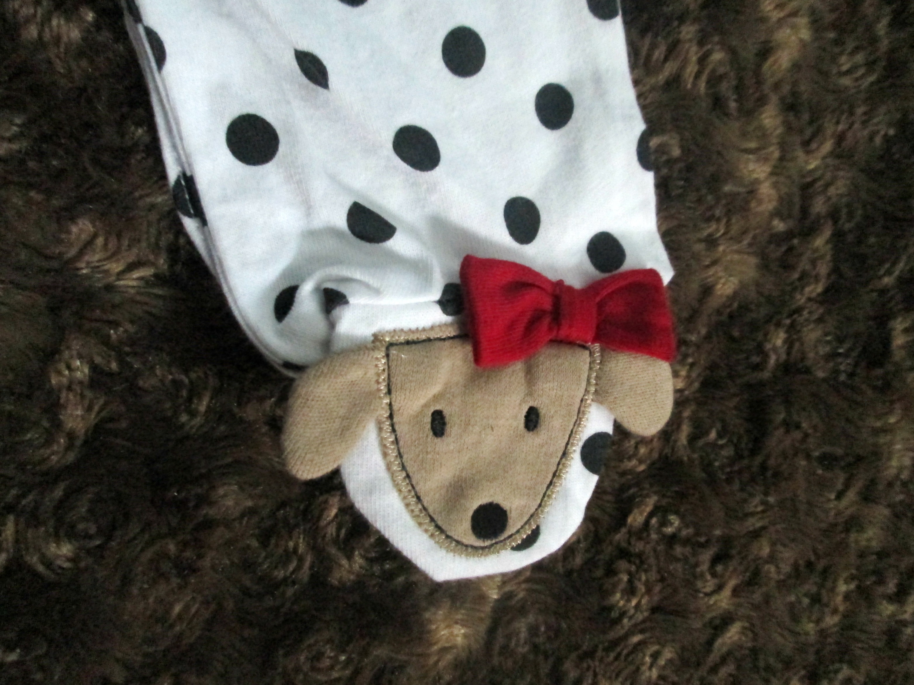 Girl Bunnies Picnic Footie by Lyda Baby