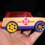 Little C's new Fire Truck creation