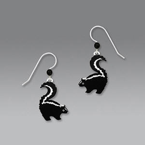 sienna sky skunk earrings