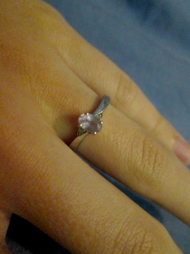 Super Jeweler amythest ring