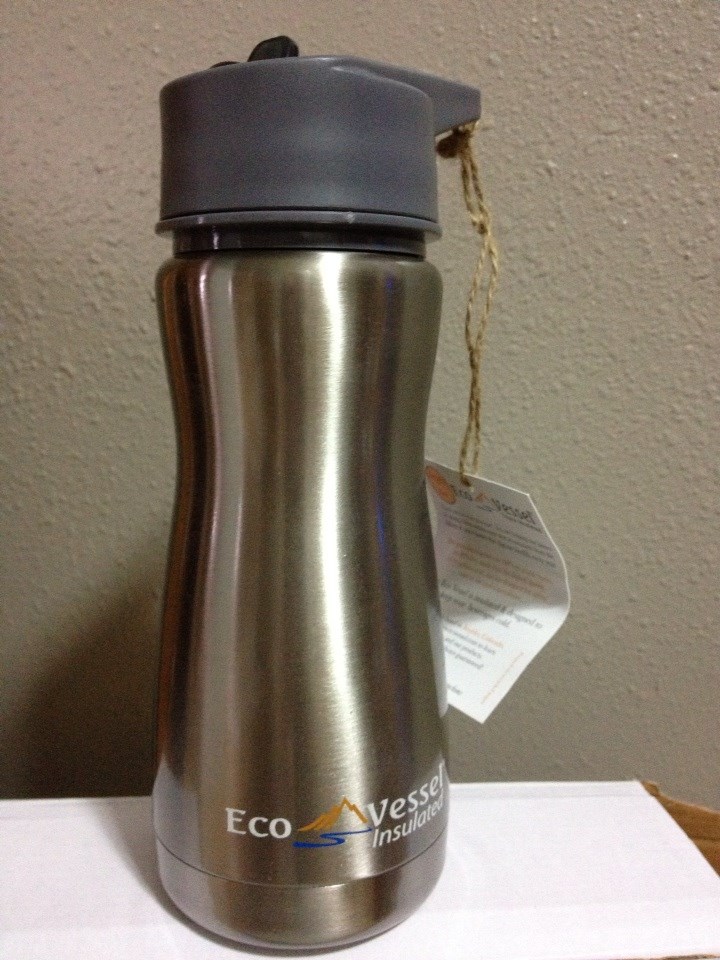 EcoVessel Frost Kids Trimax Insulated Stainless Steel Bottle with