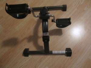Exercise at work bike