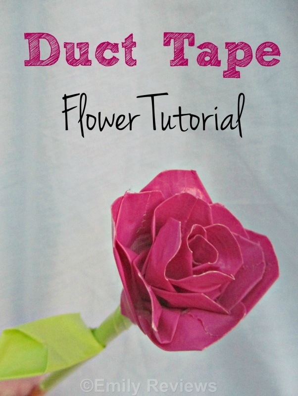 duct tape rose tutorial