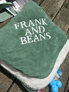 akc personalized dog blanket