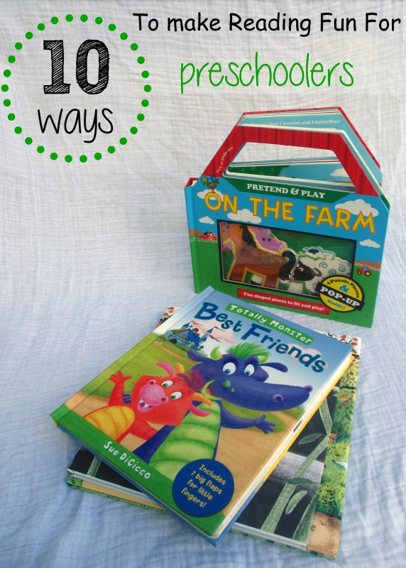 10 Ways To Make Reading Fun For Preschoolers | Emily Reviews