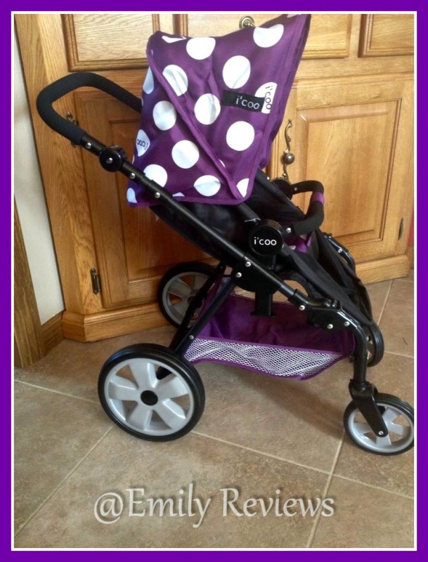 i coo Grow With Me Doll Stroller High Chair Set Review Giveaway US 10 9 Emily Reviews