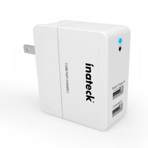 inateck dual USB port wall charger