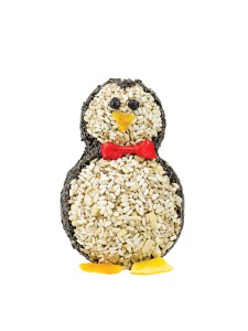 Wild Birds Unlimited penguin seed cylinder $18.99 cute gift idea for gardeners or bird lovers
