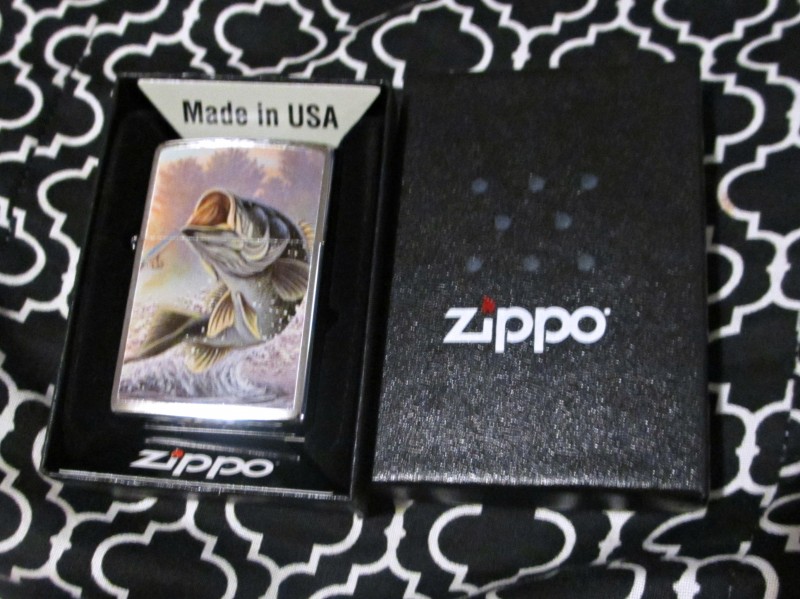 Bass Zippo Lighter