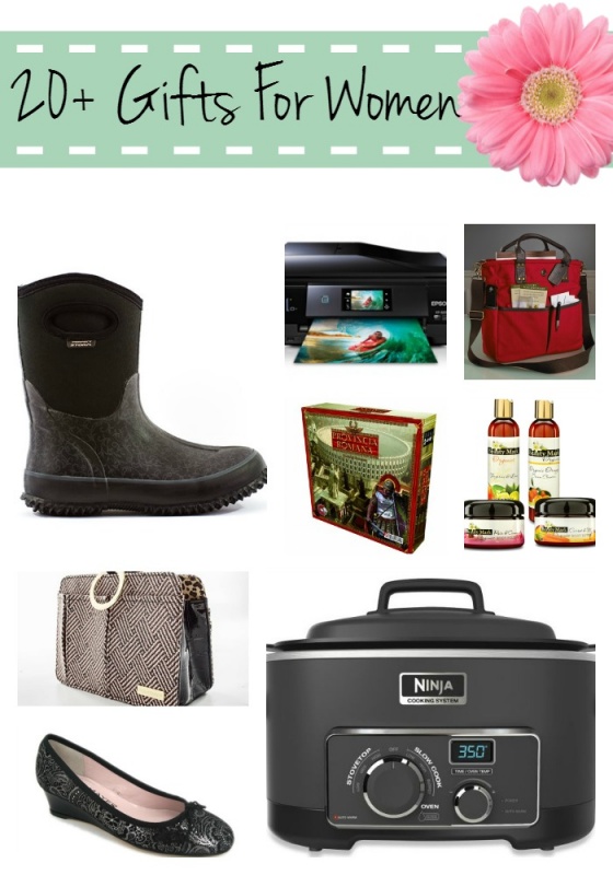 20+ gift ideas for women - moms, wives, girlfriends + more for christmas birthdays mothers day & more!