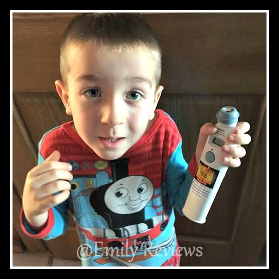 EXERGEN SmartGlow Temporal Artery Thermometer Review & Giveaway (US) 3/22