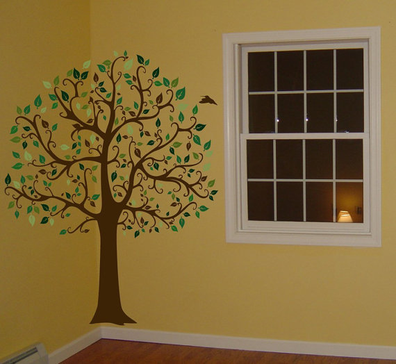 Digiflare Graphics 6" Tree Wall Decal #Family Tree Review & Giveaway (US) 4/26