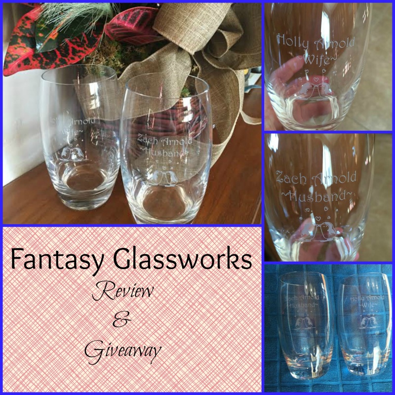 Fantasy Glassworks ~ Crescendo Beverage Glass #Wedding Gift Review & Giveaway (US) 5/15