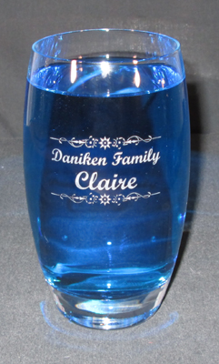 Fantasy Glassworks ~ Crescendo Beverage Glass #Wedding Gift Review & Giveaway (US) 5/15