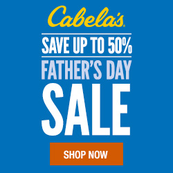 cabela's fathers day sale