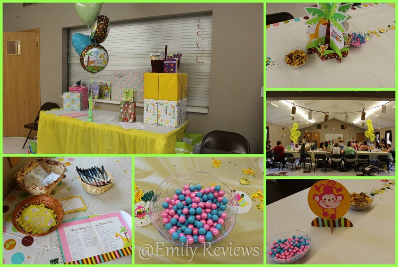 party city, baby shower bonanza, party decor, decorations, games, prizes