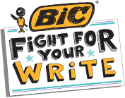 BIC Mission ~ Fight For Your Write + Giveaway (US) 8/14