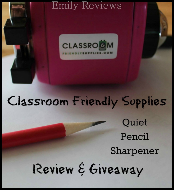 Classroom Friendly Supplies ~ Back 2 School ~ Best Pencil Sharpener Ever! + Giveaway (US) 8/2