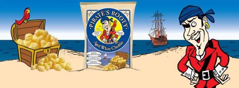 Pirate's Booty Aged White Cheddar ~ Lunch Box Favorite!