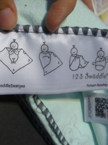 Swaddle Designs 1 2 3 swaddle tag