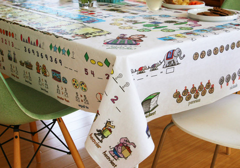 Table Time Look & Learn Educational Tablecloth ~ Giveaway (US)