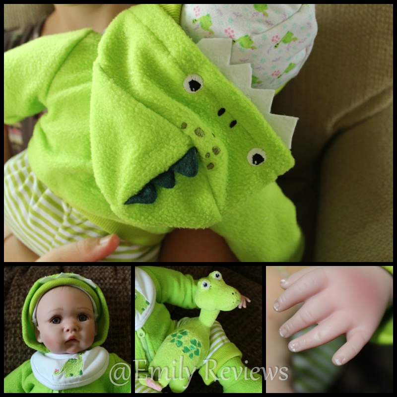 Paradise Galleries ~ My Little Dino & Rex ~ By Gaby Jaques, newborn and premie baby dolls