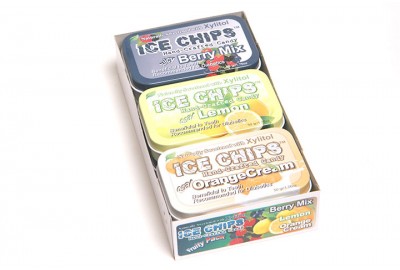 Ice Chips Candy is a great stocking stuffer for girls, boys, teens, and tweens. This "good for you" candy tastes amazing and packs a punch of flavor! Made from xylitol, it's even good for your teeth and safe for diabetics! 