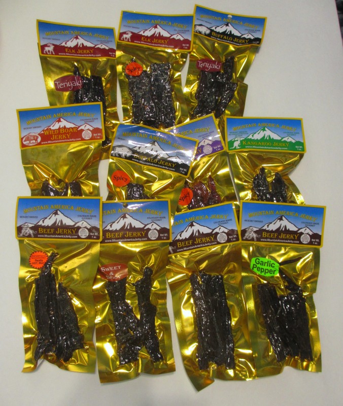 Mountain America Jerky sampler