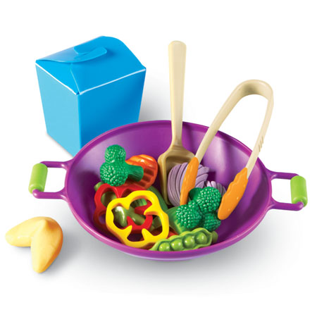 Learning Resources Stir Fry Play Food Cook Set
