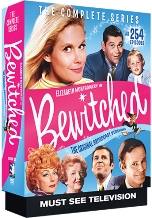 Mill Creek Entertainment's Bewitched The Entire Series now on DVD.