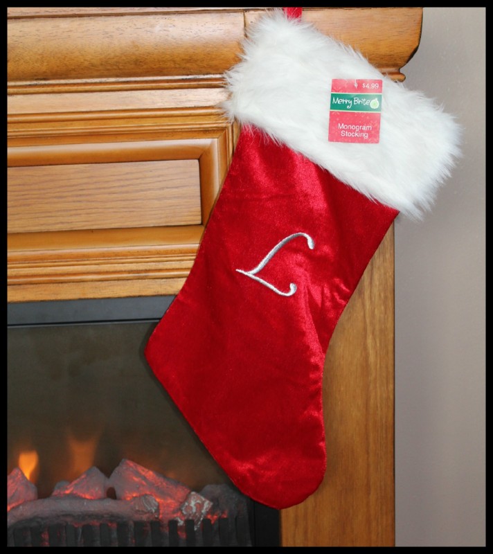 CVS Pharmacy Stores offer Monogrammed Christmas Stockings