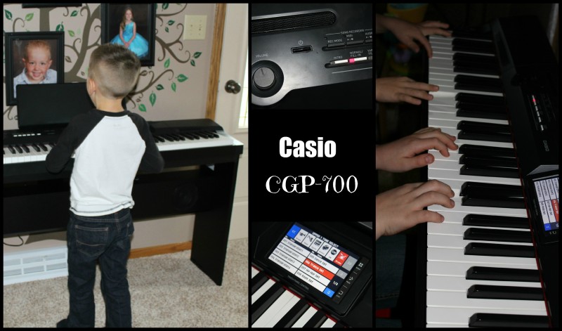 Casio CGP-700 Compact Grand Piano Electric With Weighted Keys