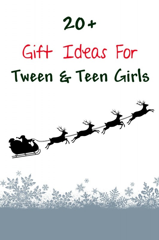 Teenage girls are tough to shop for! 20+ Cool, cute and unique gift ideas for tween and teen girls for christmas or birthday including ideas under $10. 