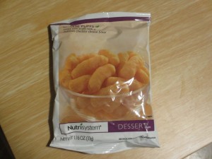 Nutrisystem cheese puffs