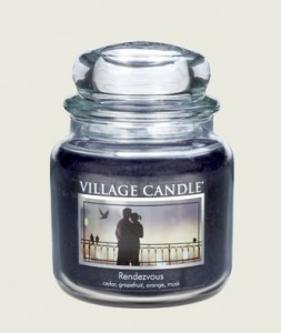 Village Candle MGG STOCK IMAGE