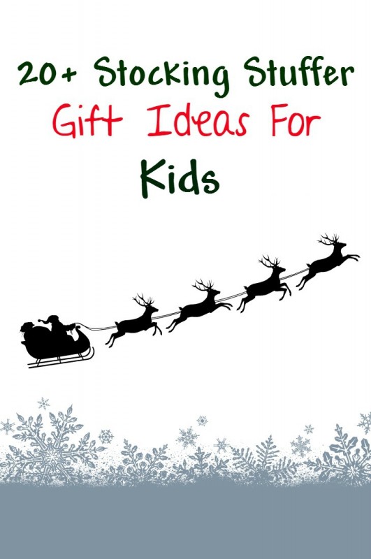 Stocking stuffer gift ideas for boys and girls - something for all kids. Lots of christmas ideas for children that don't include candy. 