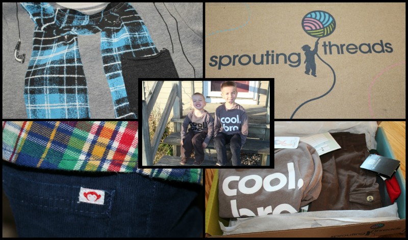 Sprouting Threads Children's Clothing Subscription Service Box
