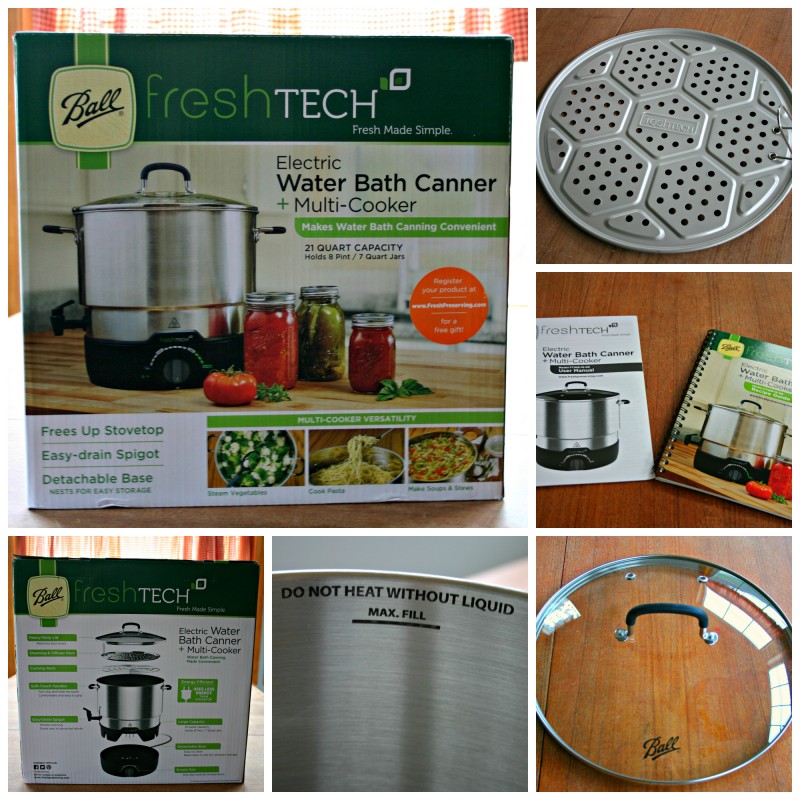  Ball freshTECH Electric Water Bath Canner and Multi-Cooker:  Home & Kitchen