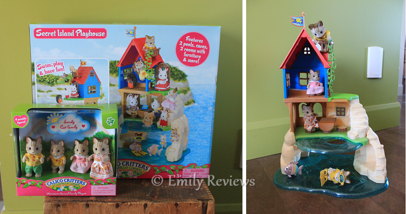 calico critters island playhouse