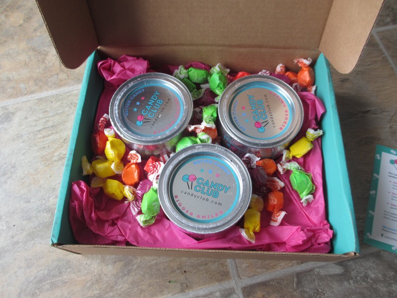 Candy Club sours and more subscription box
