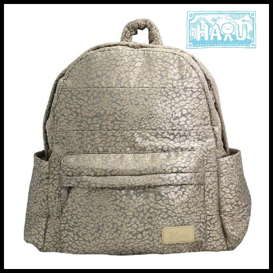 HARUNHONPO USA, Haruhonpo USA ~ Golden Panther Big Zipper Backpack