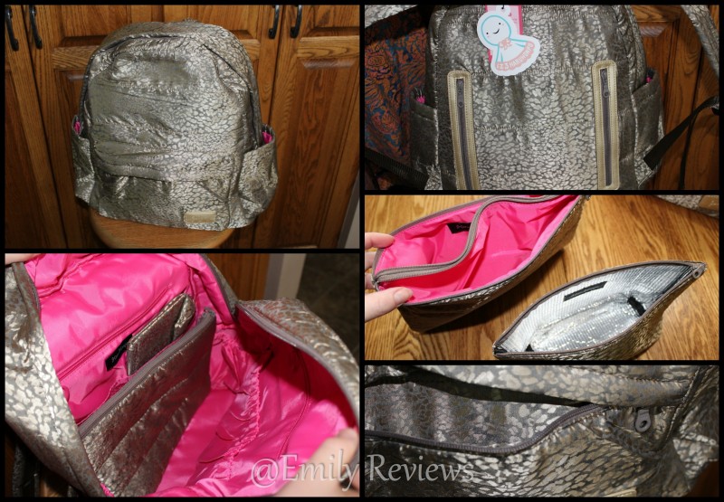 HARUNHONPO USA, Haruhonpo USA ~ Golden Panther Big Zipper Backpack