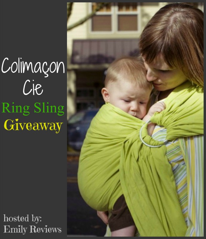 C&C Ring Sling Giveaway ~ How Babywearing Changed My Life & Colimaçon Cie Ring Sling, Llime Green 100% pure organic cotton twill