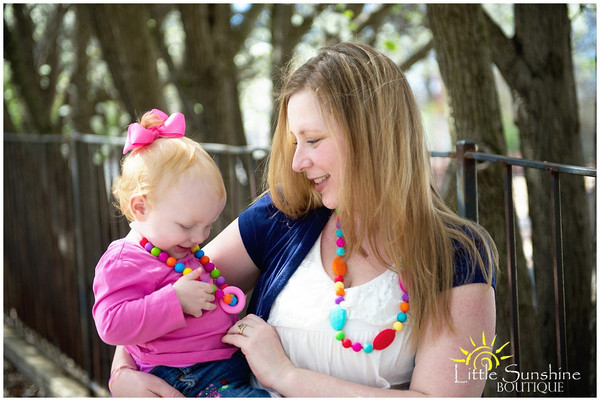 Little Sunshine Boutique ~ Teething Necklaces, Carrier Accessories, & Child Necklace : Rainbow Kids & Moms Sensoring, Teething, & Nursing Necklaces