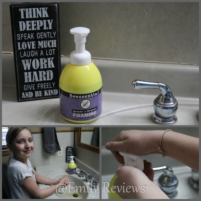 Beessential Non-Toxic Foaming Hand Soap: The Easter Bunny Is Delivering Beessential Lip Balms This Year